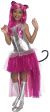 Monster High Frights Camera Action Catty Noir Costume Child Medium