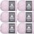 Spinrite Patons Astra Yarn Solids Baby Pink Pack of 6 Skein