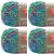 Spinrite Red Heart Scrubby Yarn Capri Pack of 4 Skein