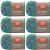 Spinrite Red Heart Scrubby Yarn Capri Pack of 6 Skein