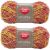 Spinrite Red Heart Scrubby Yarn Zesty Pack of 2 Skein