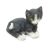 Yard And Garden Minis Black/White Cat Resin 1.9 X 1 Inch