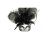 Women s Winter Wonderland Middle Feathers Venetian Mask