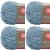 Spinrite Red Heart Scrubby Yarn Glacier Pack of 4 Skein