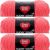 Spinrite Red Heart Super Saver Yarn Flamingo Pack of 3 Skein