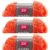 Spinrite Red Heart Scrubby Sparkle Yarn Orange Pack of 3 Skein