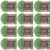 Spinrite Red Heart Scrubby Sparkle Yarn Avocado Pack of 12 Skein