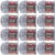Spinrite Red Heart Scrubby Sparkle Yarn Oyster Pack of 12 Skein