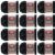 Spinrite Red Heart Scrubby Sparkle Yarn Licorice Pack of 12 Skein