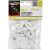 Stick It Felt 1 Inch Numbers and Letters White