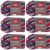 Spinrite Red Heart Scrubby Yarn Americana Pack of 6 Skein