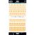 Illustrated Faith Cardstock Stickers Numbers Homespun Practice What You Peach