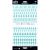 Illustrated Faith Basics Stickers 6 X 12 Homespun Oh My Heavens Numbers Blue