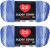 Spinrite Red Heart Super Saver Ombre Yarn Baja Blue Pack of 2 Skein