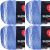 Spinrite Red Heart Super Saver Ombre Yarn Baja Blue Pack of 4 Skein