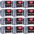 Spinrite Red Heart Super Saver Ombre Yarn Anthracite Pack of 12 Skein
