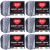 Spinrite Red Heart Super Saver Ombre Yarn Anthracite Pack of 6 Skein