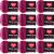 Spinrite Red Heart Super Saver Ombre Yarn Anemone Pack of 12 Skein