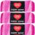 Spinrite Red Heart Super Saver Ombre Yarn Jazzy Pack of 3 Skein