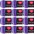 Spinrite Red Heart Super Saver Ombre Yarn Violet Pack of 12 Skein