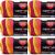 Spinrite Red Heart Super Saver Yarn Fruity Stripe Pack of 6 Skein