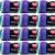 Spinrite Red Heart Super Saver Yarn Parrot Stripe Pack of 12 Skein