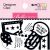 Oh My Stars Collection Designer Clips Black and White