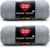 Spinrite Red Heart Super Saver Yarn Dusty Gray Pack of 2 Skein