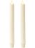 Luminara Flameless Candles Unscented Wax Dipped Taper Ivory 8 Inches