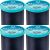 Spinrite Coats Eloflex Stretch Thread 225yd Navy 1 Pack of 4 Piece