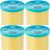 Spinrite Coats Eloflex Stretch Thread 225yd Yellow 1 Pack of 4 Piece