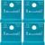 Spinrite Coats Eloflex Stretch Thread 225yd Box Black 1 Pack of 4 Piece