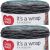 Spinrite Red Heart It s A Wrap Rainbow Yarn Couture Pack of 2 Skein
