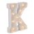 Light Up White Marquee Letters Letter K 9.875 Inches