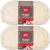 Spinrite Red Heart Hygge Yarn 5oz Pearl Pack of 2 Skein