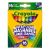 Crayola Large Washable Crayons 16 Per Pkg 1 Pack of 6 Piece