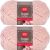 Spinrite Red Heart Hygge Yarn 5oz Powder Pack of 2 Skein