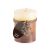 Dynamic Collections Layered Candles Creme Brulee 4 Inches Pillar