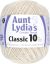 Aunt Lydia's Classic Crochet Thread Size 10 Value Natural
