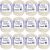 Spinrite Aunt Lydia's Classic Crochet Thread Size 10 Value Natural 1 Pack of 12 Piece