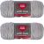 Spinrite Red Heart With Love Yarn Light Grey Pack of 2 Skein