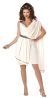 California Costumes Women s Deluxe Classic Toga Adult Cream Small