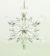 Snow Flake Original With Glitter 4X1.4 Inches
