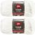 Spinrite Red Heart Hygge Yarn 8oz Snow Pack of 2 Skein