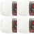 Spinrite Red Heart Hygge Yarn 8oz Snow Pack of 4 Skein