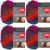 Spinrite Red Heart Unforgettable Yarn Gotham Pack of 4 Skein