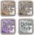 Ranger Tim Holtz Distress Oxide Ink Pads Vintage Photo Walnut Stain Wilted Violet and Iced Spruce 1 Pack of 4 Piece