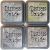 Ranger Tim Holtz Ranger Distress Oxide Ink Bundle Four 3 X 3 Pads W Washed Out Old Paper Frayed Burlap Iced Spruce And Hickory Smoke 1 Pack of 4 Piece