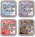 Ranger Tim Holtz Ranger Distress Oxide Ink Bundle Four 3 X 3 Pads F Stormy Sky Dusty Concord Barn Door And Ground Espresso 1 Pack of 4 Piece