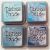 Ranger Tim Holtz Ranger Distress Oxide Ink Bundle Four 3 X 3 Pads R Rivers Tumbled Glass Stormy Sky Salty Ocean And Chipped Sapphire 1 Pack of 4 Piece
